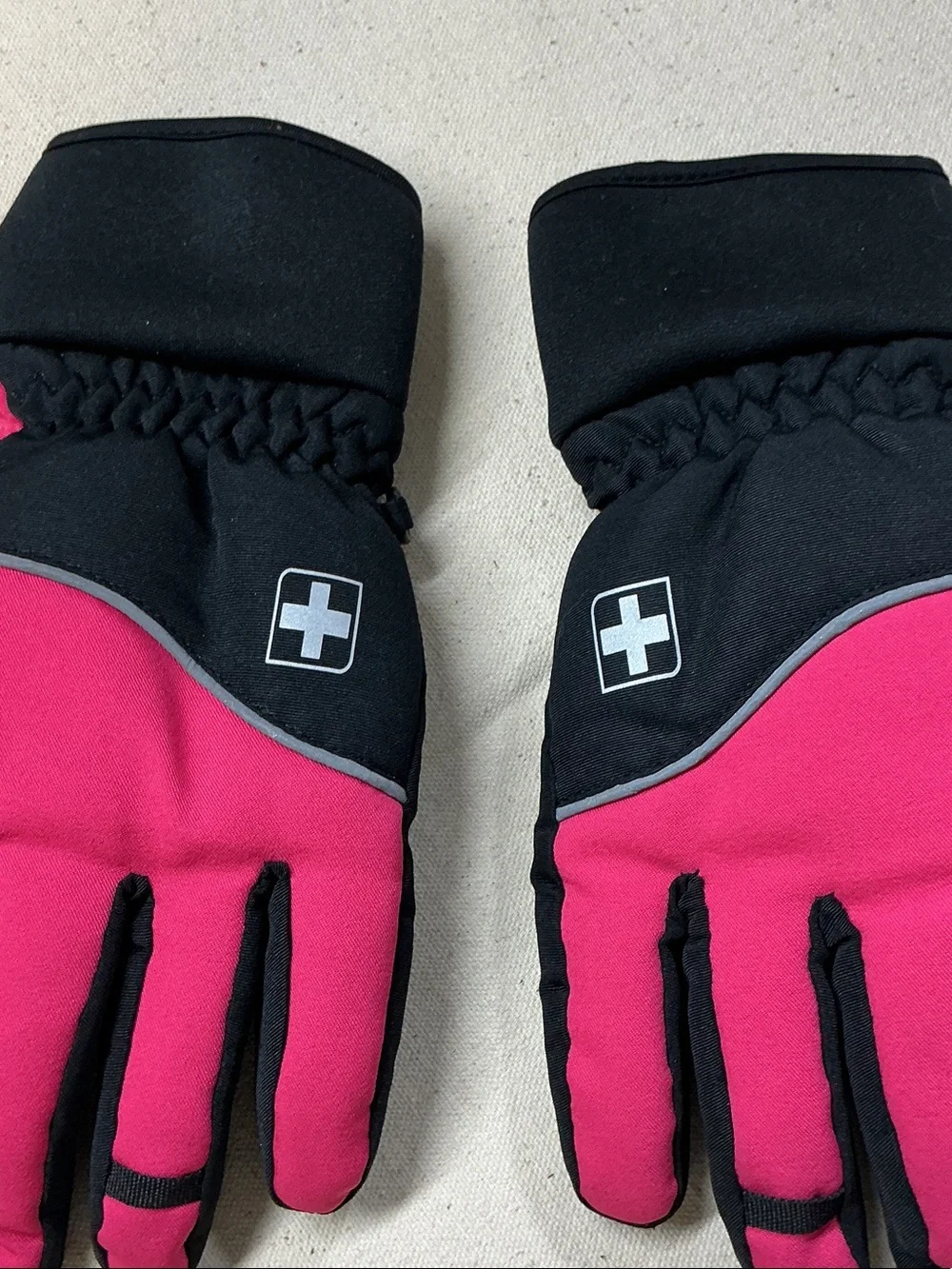 Swiss Tech Kids Pink and Black Insulated Winter.